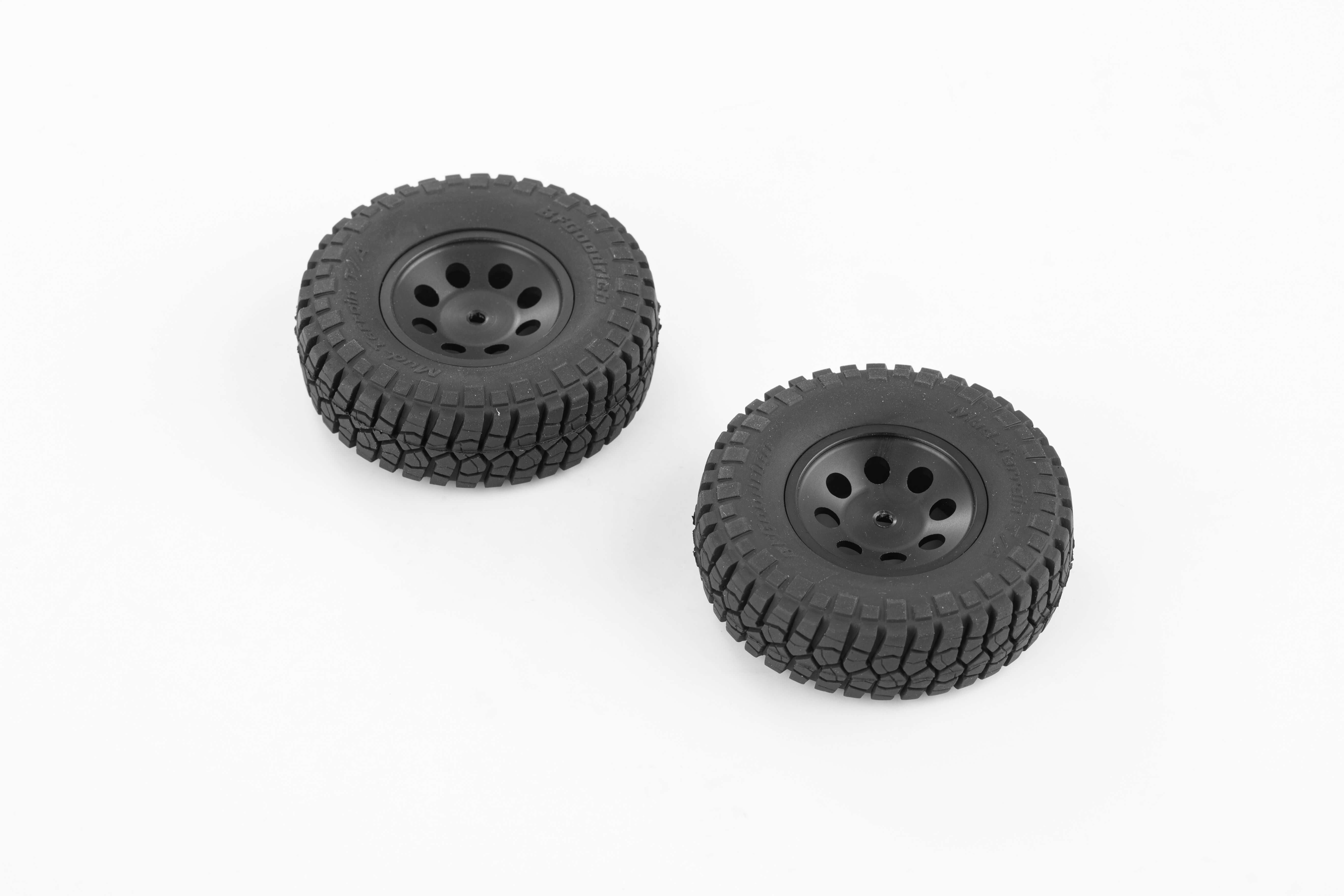 Upgrade Parts - 1:24 2.5 INCHES WHEEL WITH ALUMINUM RIM / 1 PAIR