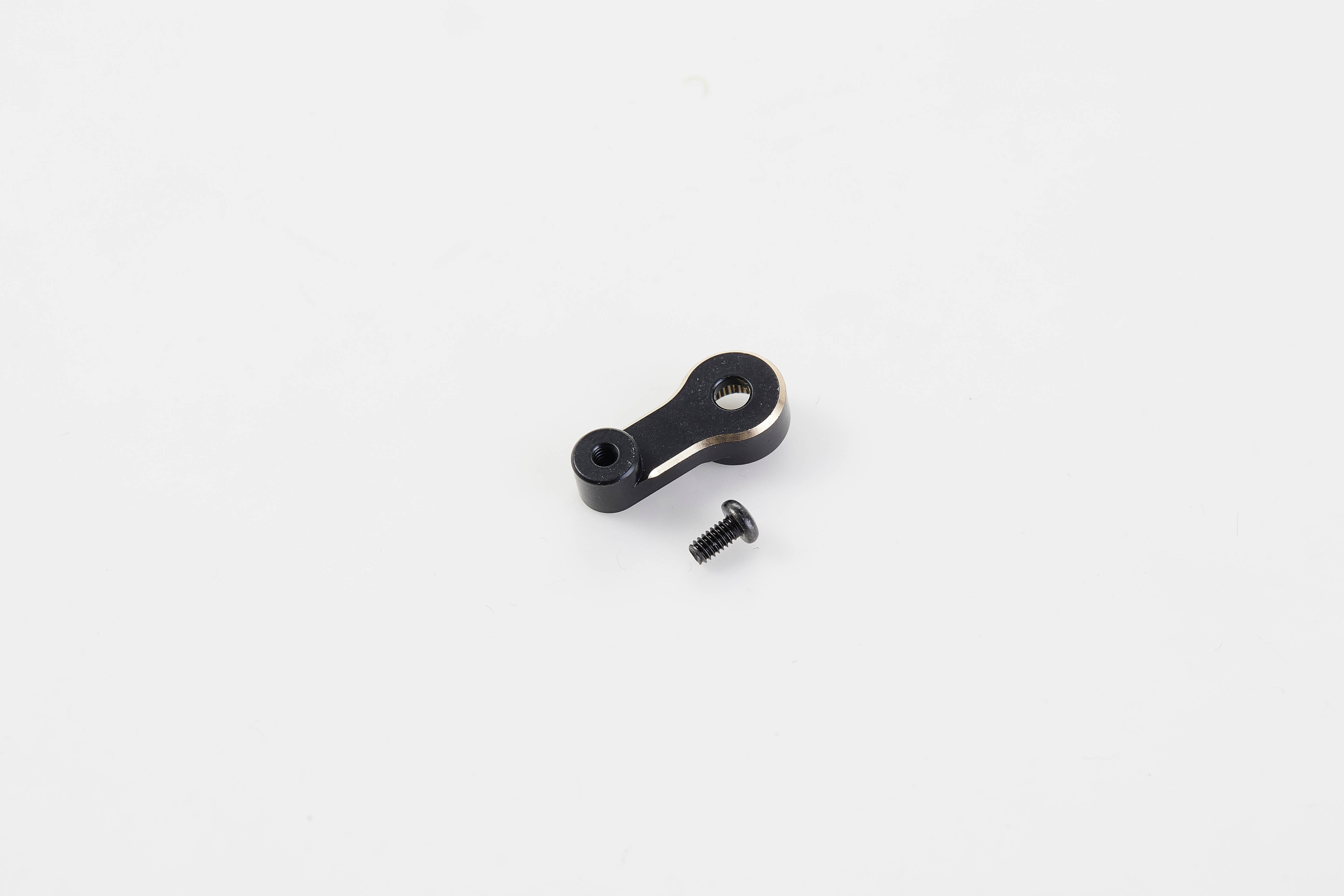 FCX24/FCX18 BRASS STEERING SERVO ARM HORN BLACK