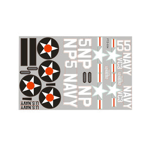 800mm T-28 Trojan Decal Sheet