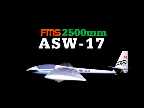 FMS 2500mm ASW-17 EP Glider PNP